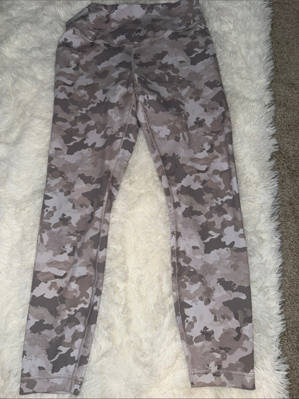 lululemon athletica Women's Camo Leggings - Taupe & Gray